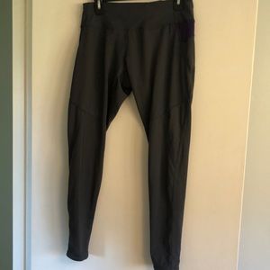 Hind purple and grey leggings size large